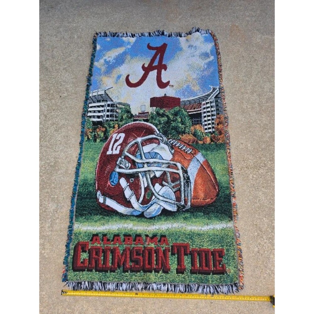 Alabama Crimson Tide Knitted Throw